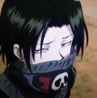 👓 emoji Feitan 𔓕 @StikerAnimee Telegram sticker 5 of 50