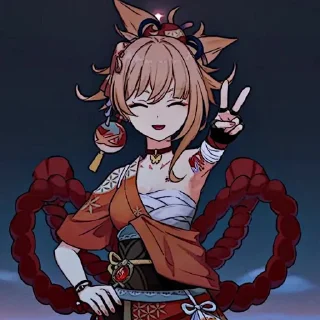 👘 emoji ₍ᐢ..ᐢ₎⊹ ────  ֹYoimiya  ───  @Mitsuzena Telegram sticker 8 of 55