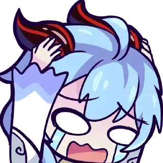 😢 emoji Saint's-pack [@iblame] Telegram sticker 6 of 108