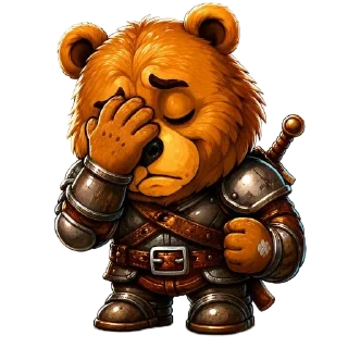 😵‍💫 emoji @grizzlyowner  OTC / KYC Telegram sticker 23 of 104