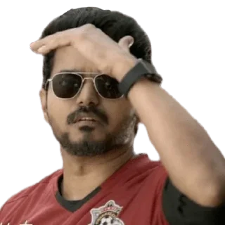👀 emoji Thalapathy vijay || @Goku_ke_stickers Telegram sticker 8 of 39