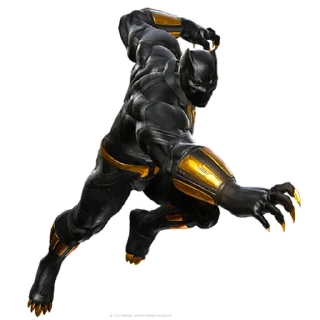 🐆 emoji Black Panther( @LowPowStickers ) Telegram sticker 8 of 13