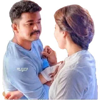 👩‍❤️‍👨 emoji Thalapathy vijay || @Goku_ke_stickers Telegram sticker 9 of 39