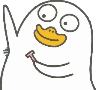 🙂 emoji ducky liu Telegram sticker 21 of 47