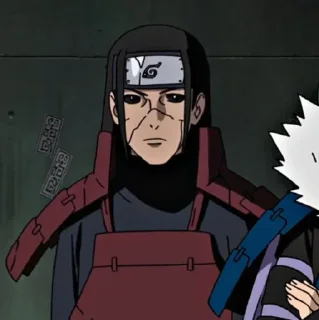 😶 emoji Senju Hashirama @Hanim1O Telegram sticker 15 of 50