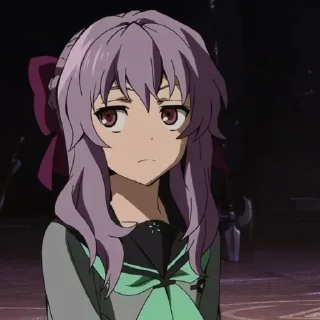 💜 emoji ❀:ཻུ۪۪shinoa - @shinoa_hiiragi_bot Telegram sticker 23 of 105