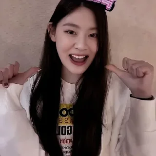 🦊 emoji Yoon Seeun @TikelStayc Telegram sticker 13 of 21