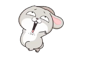 🌟 emoji very miss rabbit @iBeautyunjin Telegram sticker 10 of 25