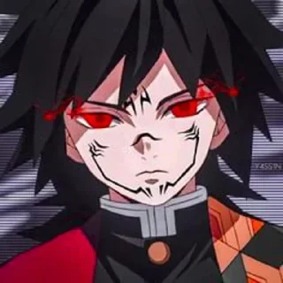 👺 emoji giyuu Telegram sticker 18 of 72
