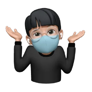🤷‍♂️ emoji Chae Won's Telegram Stickers Telegram sticker 21 of 51
