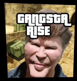 😊 emoji Gangsta Rise Telegram sticker 12 of 15