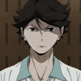 🖇️ emoji oikawa tooru @stickerkeep Telegram sticker 21 of 40