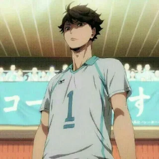 🏐 emoji Oikawa Tooru Telegram sticker 13 of 25