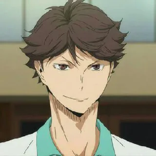 Sticker from Oikawa Tooru