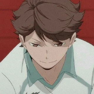 🍃 emoji [ Oikawa Tooru ~ Haikyu ] Telegram sticker 13 of 56