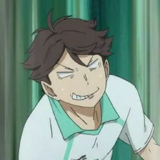 🏐 emoji Oikawa Tooru Telegram sticker 7 of 25