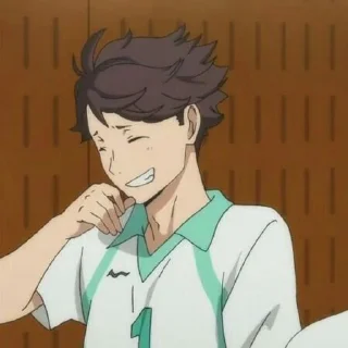 🏐 emoji Oikawa Tooru Telegram sticker 15 of 25