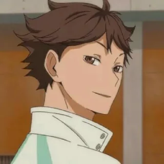 Sticker from [ Oikawa Tooru ~ Haikyu ]