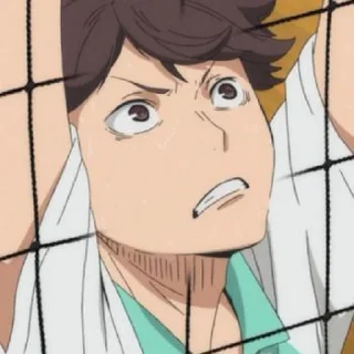 👑 emoji oikawa tooru @INSCMNIAC Telegram sticker 24 of 50