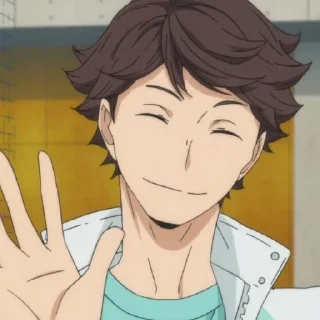 Sticker from oikawa tooru @INSCMNIAC