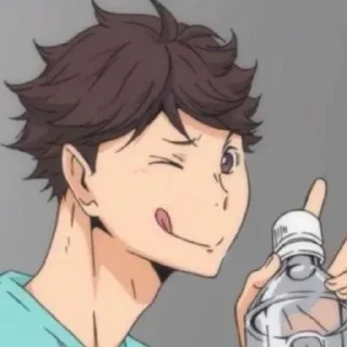 🏐 emoji Oikawa Tooru Telegram sticker 21 of 25