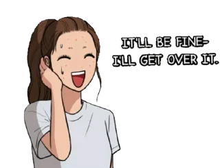 😅 emoji True Beauty Telegram sticker 24 of 73