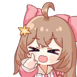 😉 emoji 嘉然1期装扮动态表情 @Rosmontis_Daily Telegram sticker 12 of 27