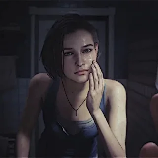 🚨 emoji ✽ Jill Valentine〃@Cupidreams · @ssakinikaidou Telegram sticker 14 of 60