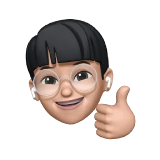👍 emoji Chae Won's Telegram Stickers Telegram sticker 20 of 51