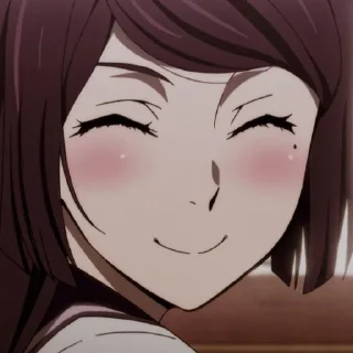 💜 emoji Naomi Tanizaki Telegram sticker 10 of 26