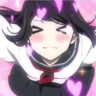💜 emoji Naomi Tanizaki Telegram sticker 18 of 26