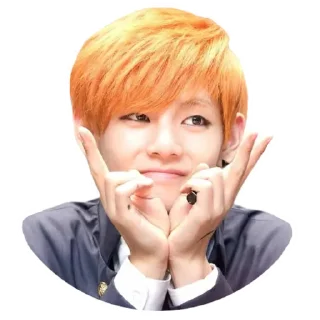 ✌ emoji Taehyung @Stickersey Telegram sticker 13 of 25