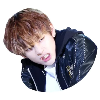 😤 emoji Taehyung @Stickersey Telegram sticker 20 of 25