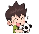 🤗 emoji Cheerful Erv @tikelku Telegram sticker 7 of 76