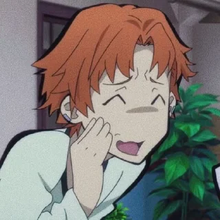☺️ emoji Tanizaki Junichiro Telegram sticker 7 of 30