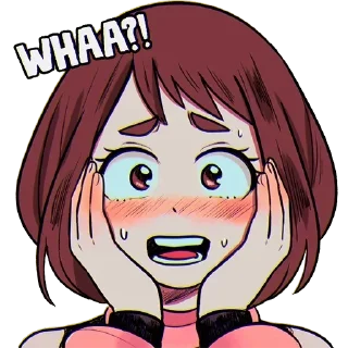 😳 emoji Anime Emotions • @AnimeCrunch_Stickers Telegram sticker 16 of 100