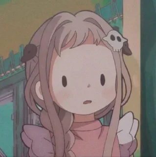 😟 emoji Anime Emotions • @AnimeCrunch_Stickers Telegram sticker 3 of 58