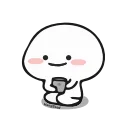 🙂 emoji @AVATAAR_101 's Cᴜᴛᴇ Qᴜʙʏ Aɴɪᴍᴀᴛᴇᴅ Pᴀᴄᴋ Telegram sticker 6 of 44