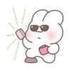 😊 emoji Bunny | By Halisa @TgEmodziBot Telegram sticker 8 of 70