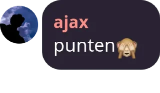 Sticker from ajax sticker