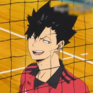⛔ emoji Kuroo Tetsuro @anime_stickersidn Telegram sticker 19 of 113
