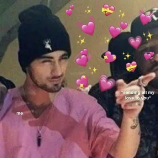 Sticker from zayn malik
