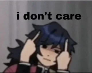🌟 emoji Idgaf Telegram sticker 10 of 41