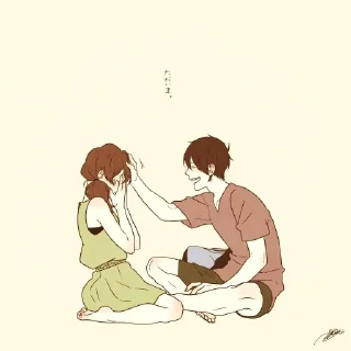 ❣ emoji anime couple 🃏ꪾ〬ꩌ۪▩݅͜  @gcdsinner Telegram sticker 7 of 30