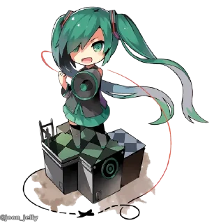 🐋 emoji Anime chibi 🐋🐋. @anime_sticker_noob Telegram sticker 20 of 58