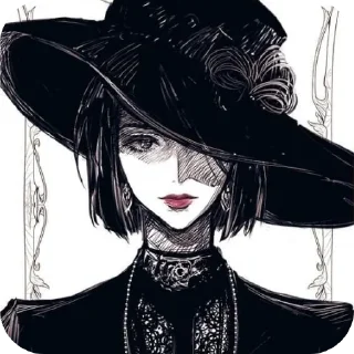 🎩 emoji Leo🖤💀 Telegram sticker 11 of 113