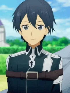 ☁️ emoji Kirito ☁️ [@CuteStickerStore] Telegram sticker 14 of 80