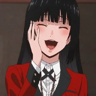 🃏 emoji Kakegurui || @moiStickers Telegram sticker 21 of 54