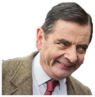 😜 emoji Mr. Bean Telegram sticker 22 of 31