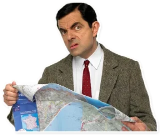 🤨 emoji Mr. Bean Telegram sticker 9 of 31